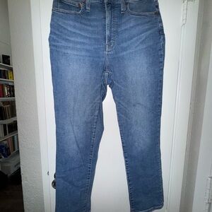 Madewell Blue Ankle Jeans